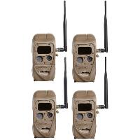 Cuddeback CuddeLink Black Flash Camera 4 pk.