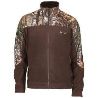 Rocky Mens Fleece Jacket Realtree Xtra/Brown X-Large