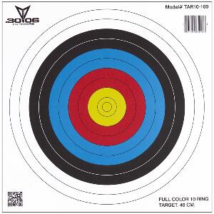 30-06 Paper Targets 10 Ring 100 pk.|30-06 target faces - Hunting Bow