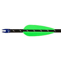 AAE Elite Plastifletch Vanes Neon Green 2.375 in. 100 pk.
