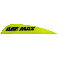 AAE Max Stealth Vanes Yellow 2.7 in. 100 pk.