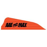 AAE Pro Max Vanes Fire Orange 1.7 in. 100 pk.