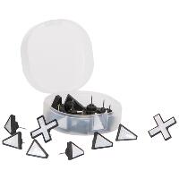 Allen X Marks The Spot Trail Tacks White 20 pk.