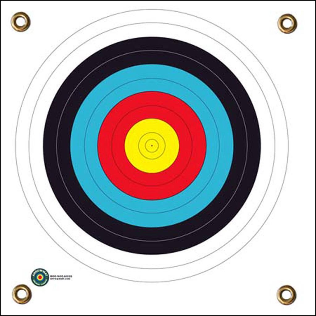 Arrowmat Foam Target Face 4 Color Round 34x34 in.|Arrowmat target faces ...
