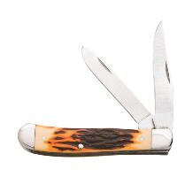 Bear and Son Mini Trapper Stag Delrin 3 1/2 in.