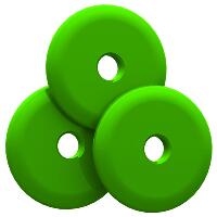 Bee Stinger Freestyle Weights Green 1 oz. 3 pk.