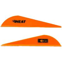 Bohning Heat Vanes Neon Orange 36 pk.