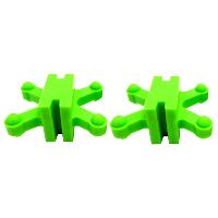 BowJax Revelation Limb Dampeners Green 15/16 in. 2pk.