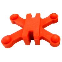BowJax Revelation Limb Dampeners Red 11/16 in. 4 pk.
