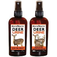 Buck Baits Combo Doe in Heat - Deer Musk Scrape 4 oz. ea.