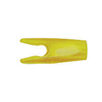Carbon Express Soma Pin Nocks Yellow Large Groove 12 pk.