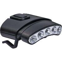 Cyclops Orion Tilt Hat Clip Headlamp White LED Black