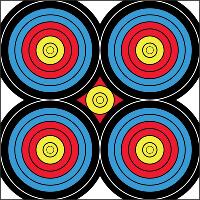 DuraMesh Archery Target Sight In 24 in. x 24 in.