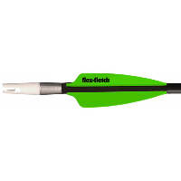 Flex Fletch FFP Shield Cut Vanes Cosmic Green 2.25 in. 100 pk.