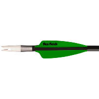 Flex Fletch FFP Shield Cut Vanes Neon Green 2.25 in. 39 pk.