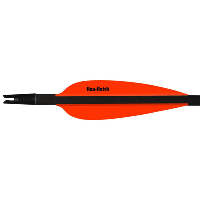 Flex Fletch FFP Shield Cut Vanes Blaze Orange 3.6 in. 39 pk.
