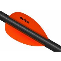 Flex Fletch Flash Vanes Blaze Orange 2 in. 39 pk.