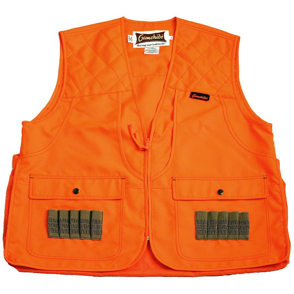 Gamehide Frontloader Vest Blaze Orange Large Gamehide Blaze Clothing Hunting Bow