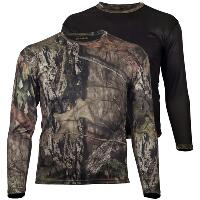 Gamehide Ground Blind Tee Mossy Oak Country/Black Medium