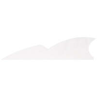Gateway Batwing Feathers White 2 in. RW 50 pk