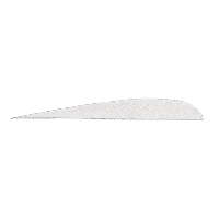 Gateway Parabolic Feathers White 5 in. RW 100 pk.