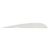 Gateway Parabolic Feathers White 5 in. LW 100 pk.