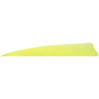 Gateway Shield Cut Feathers Flo Yellow 4 in. RW 100 Pk.