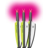 Lumenok Crossbow Bolts 20 in. Pink Capture 3 pk.