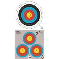Maple Leaf Target Face Dual Vegas 100 pk.