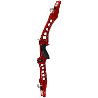 Mybo Wave Recurve Riser Cherry Red 25 in. LH