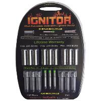 NuFletch Ignitor Crossbow Nocks Green Universal Flashing 3 pk.