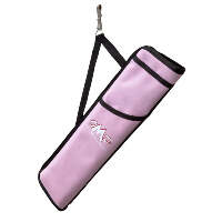October Mountain Hip Quiver 3-Tube Pink RH/LH
