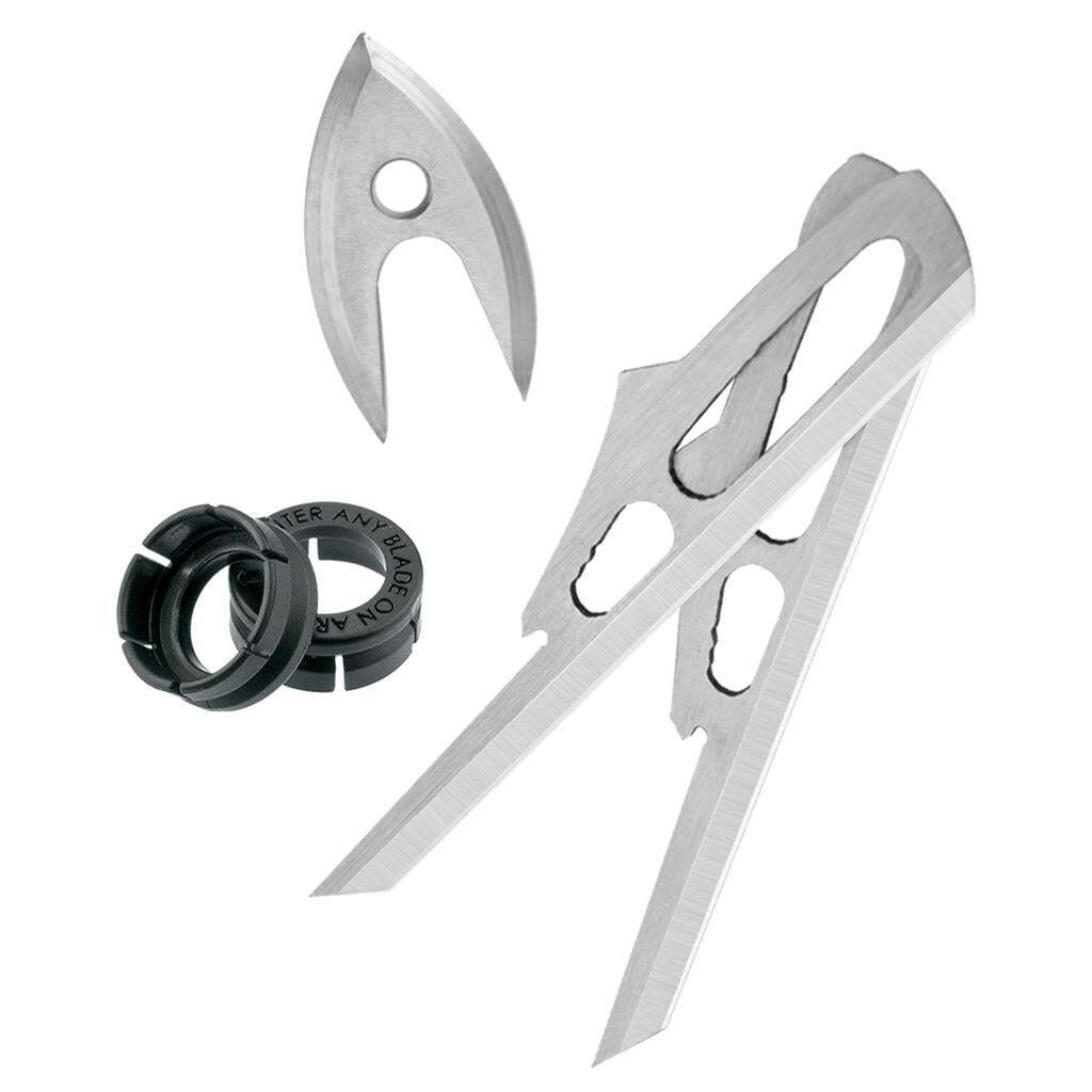 Rage Replacement Blade Kit 2 Blade Shock Collar ModelsRage broadhead