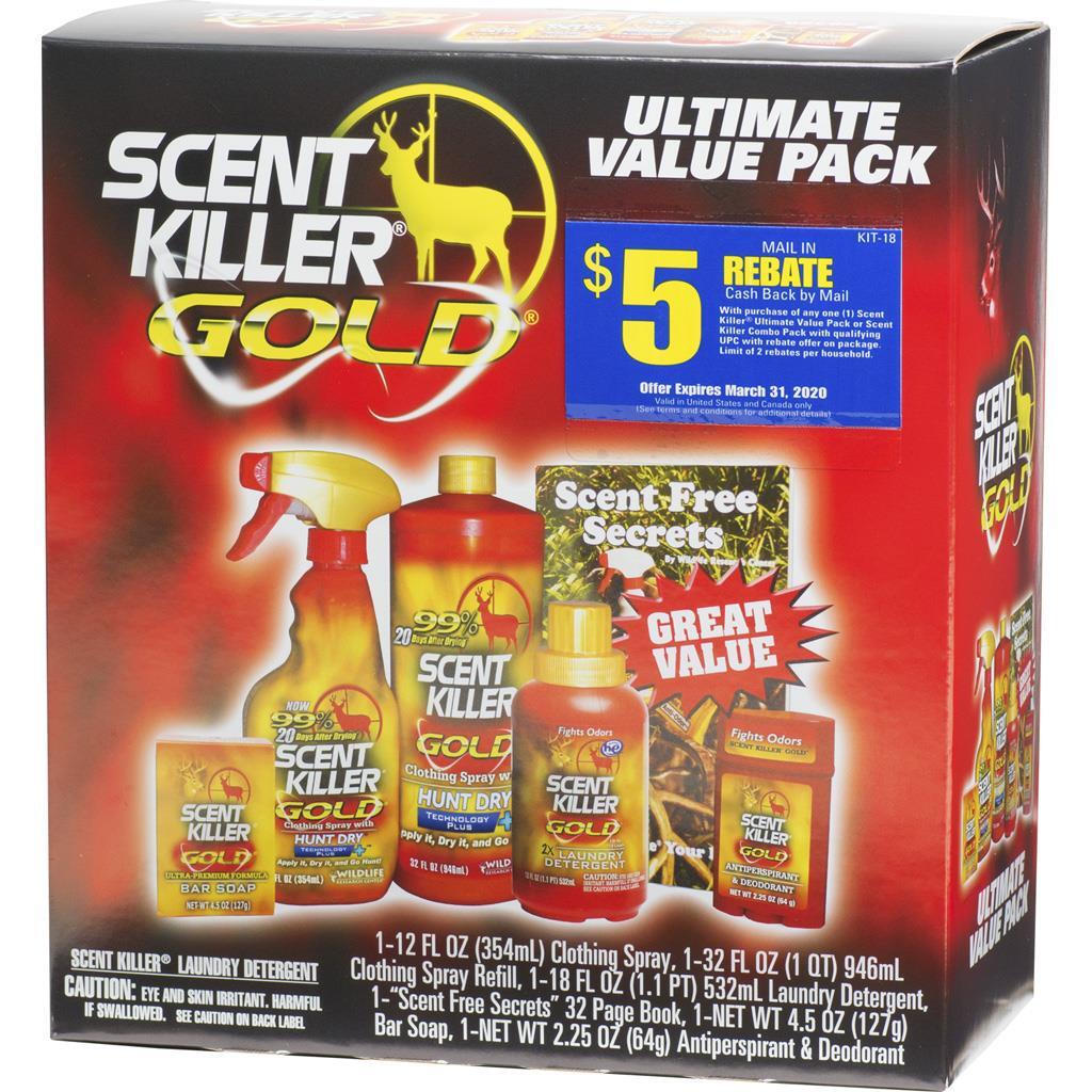 Wildlife Research Scent Killer Kit GoldWildlife Research scent elimination Hunting Bow