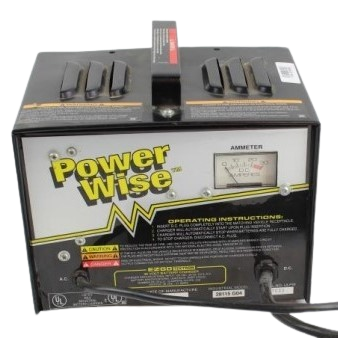 28115-G04 36V Ezgo Powerwise Charger for CUSHMAN, E-Z-GO; 6.25 x 6.87 x 10.25 in