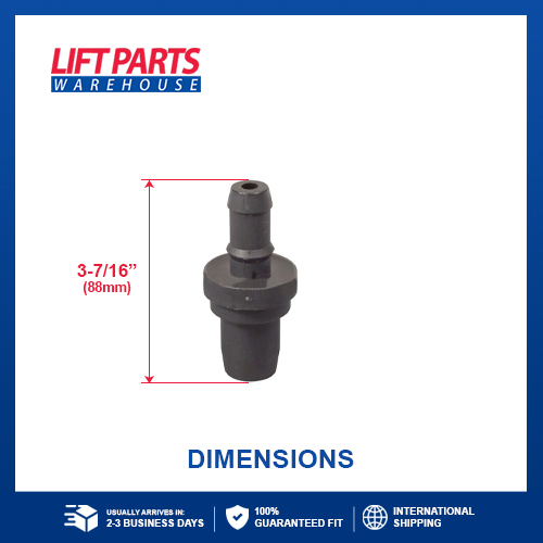 Valve - Pcv For Toyota : 12204-76014-71 - Same Day Shipping