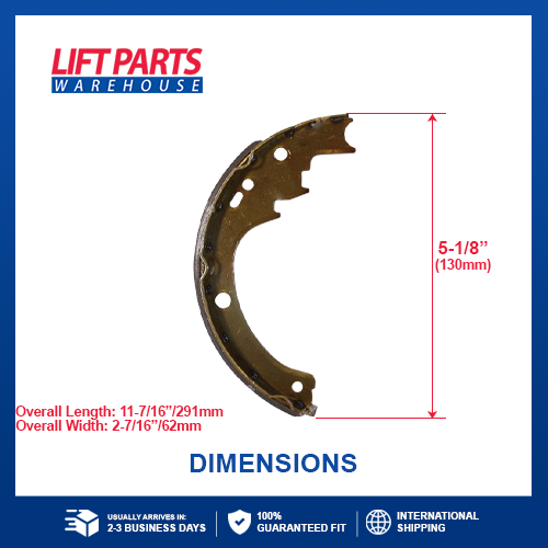 ゆ① Brake Shoe For Toyota : 47401-33240-71 - Same Day Shipping
