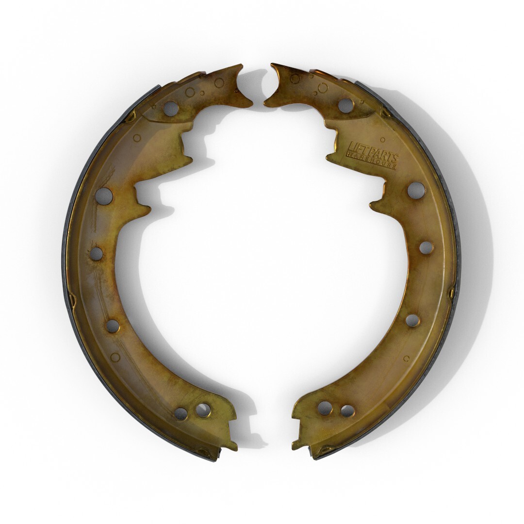 3EB-30-23450 : Brake Shoe Set 2 Shoes For Komatsu & Allis-chalmers