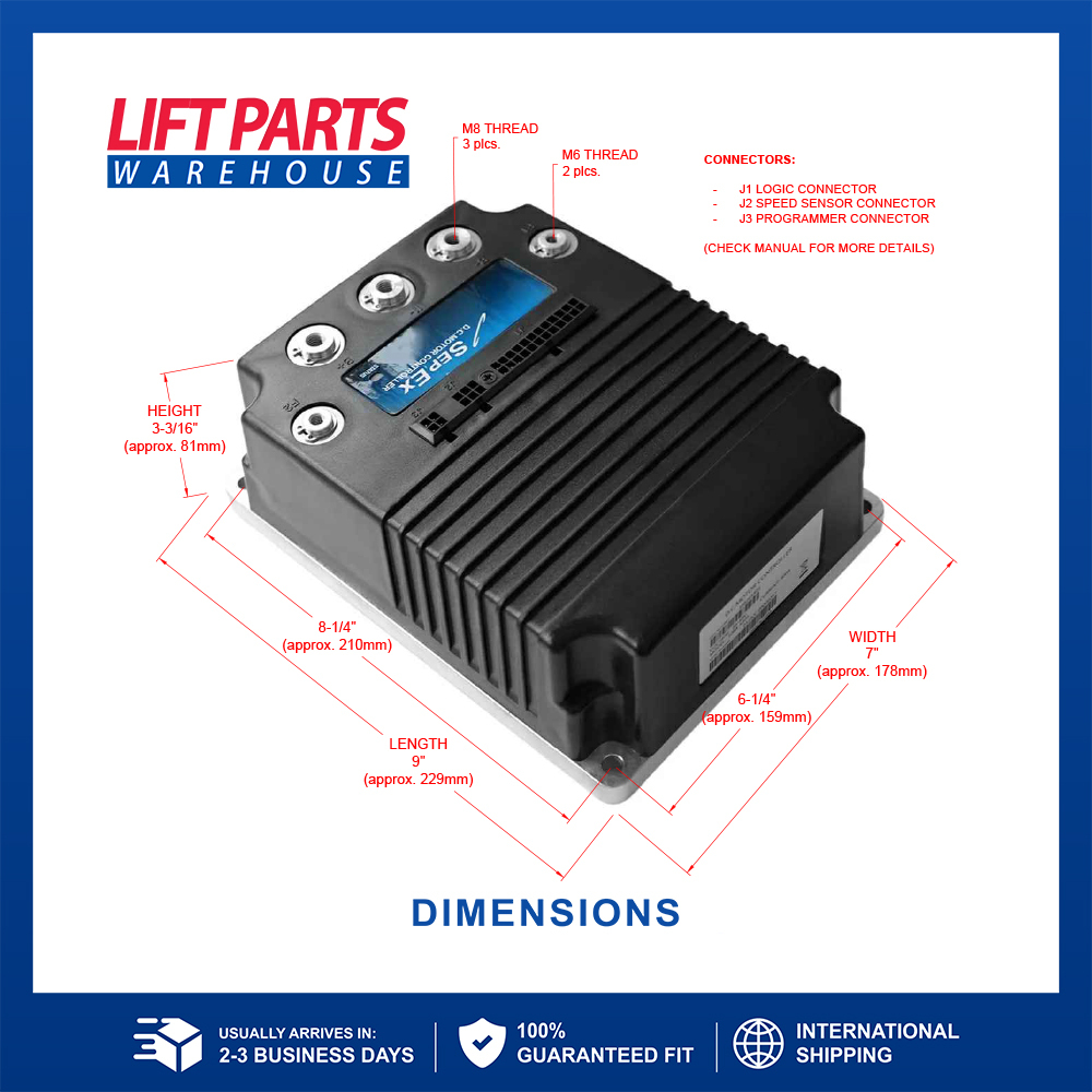 1268-5411 36-48V 400A ITS SX Controller | Ships Today - Lift Parts