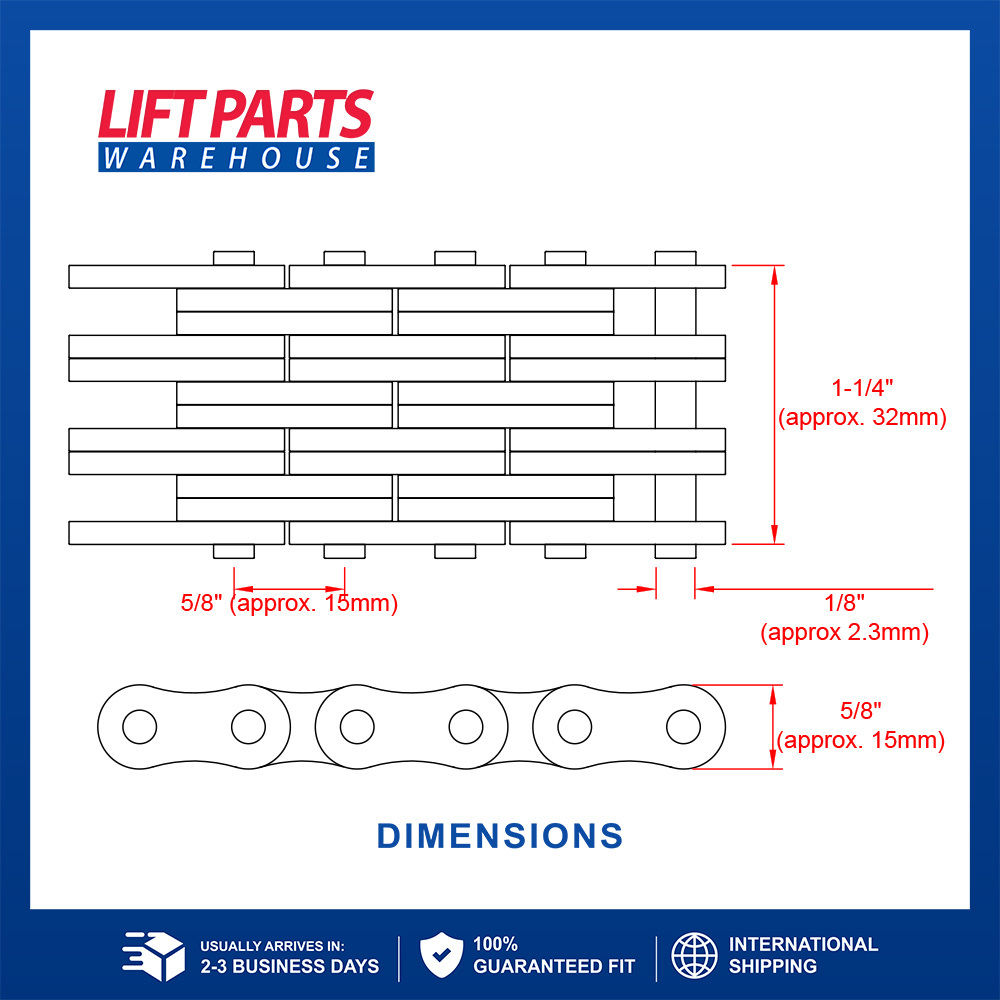 Forklift  MAST LEAF CHAIN