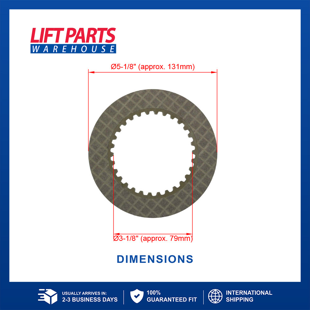 FRICTION PLATE FOR TOYOTA
