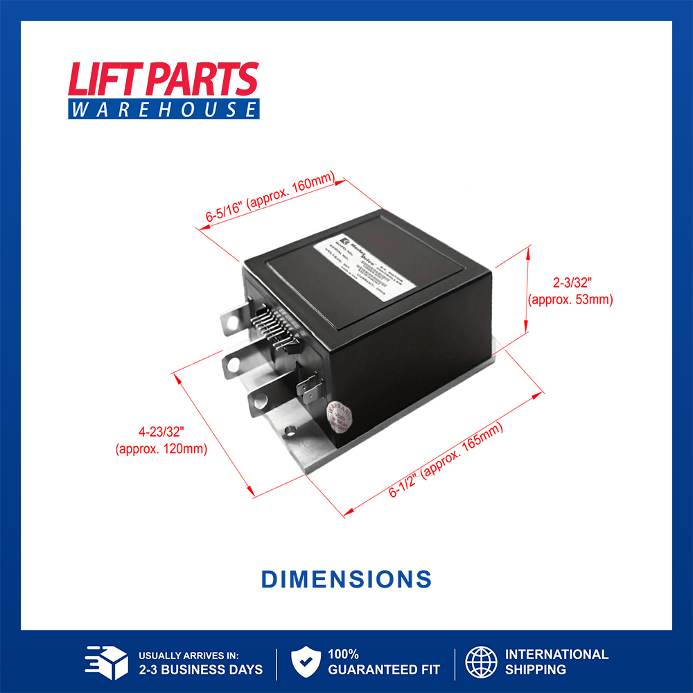 1206SX-005 Curtis 36V 300A DCS Controller for EZGO - Lift