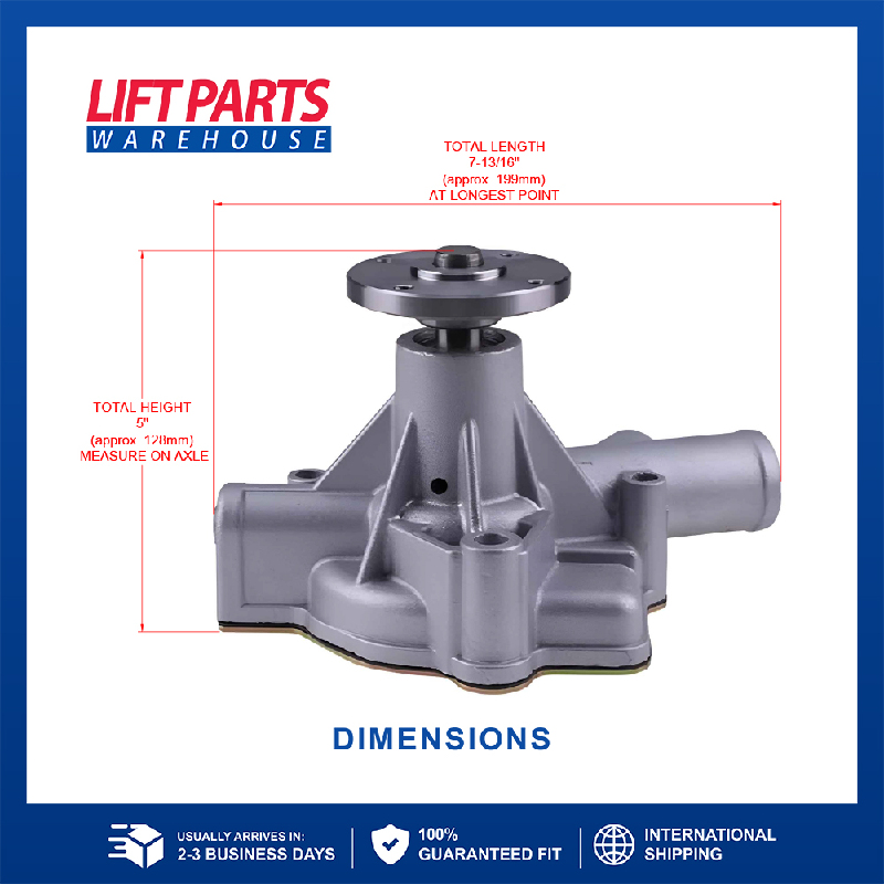 yukinko品 Water Pump For Komatsu : 21010-L1128 - Same Day Shipping