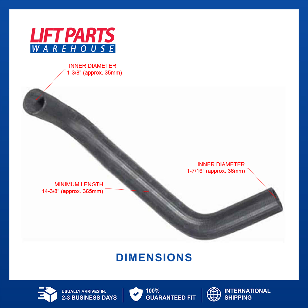 3EB-04-A5131 : Radiator Hose Upper For Komatsu & Allis-chalmers for KALMAR AC