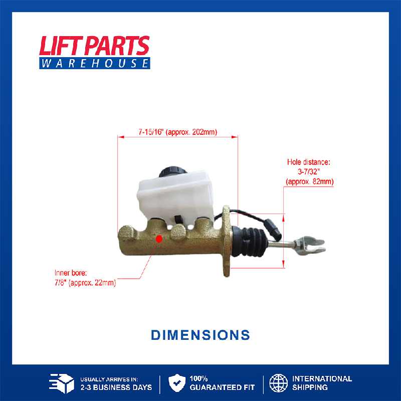 ロッド master 1347048 Master Cylinder For Hyster | Same-day Shipping