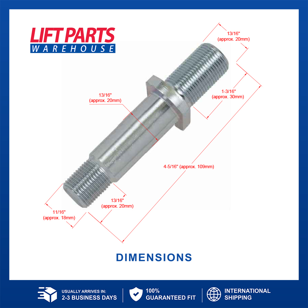 3EB-21-25170 : Bolt - Front Hub For Komatsu & Allis-chalmers