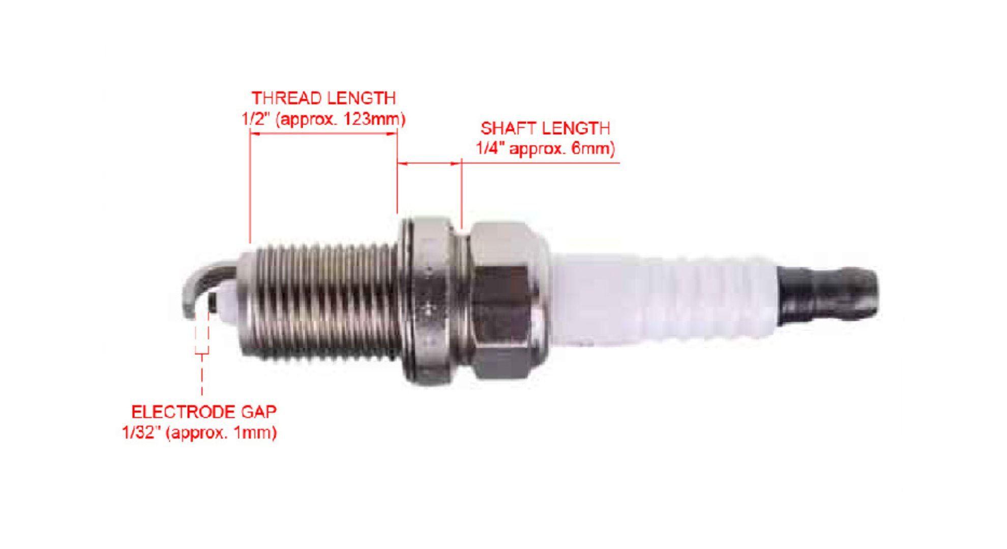 22401-FU42A Spark Plug for Komatsu and Allis-Chalmers - Lift Parts