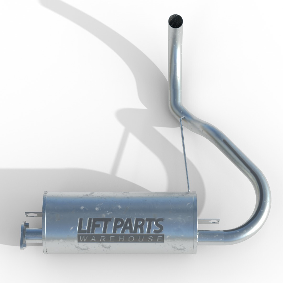 Muffler For Toyota : 17510-U2170-71 - Same Day Shipping - Lift