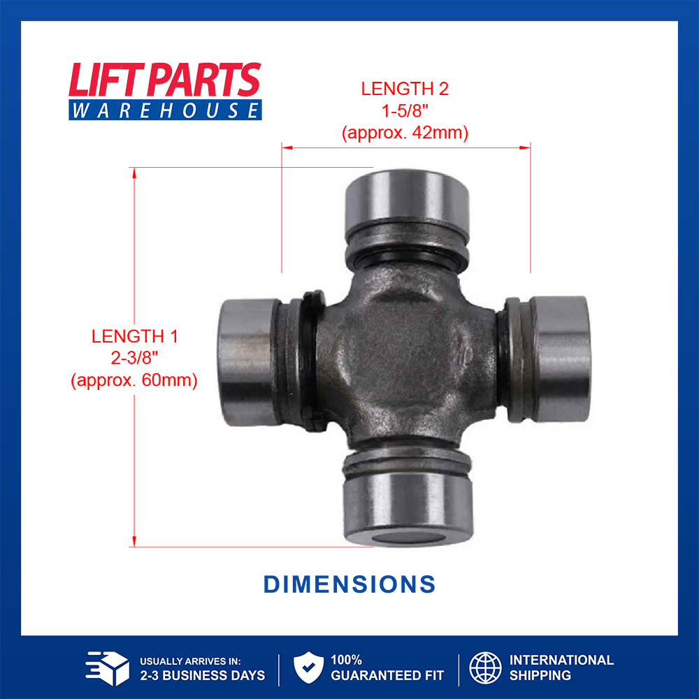 U・x・U WQSING Rear Axle Universal Joints K7571-91320 Compatible