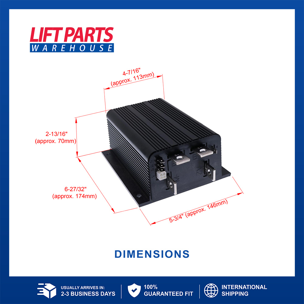 1204-036 24/36V 275A (0-5V) Curtis Pmc - Lift Parts Warehouse